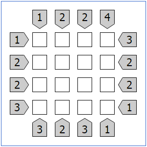 Sudoku 4x4 - Difícil 